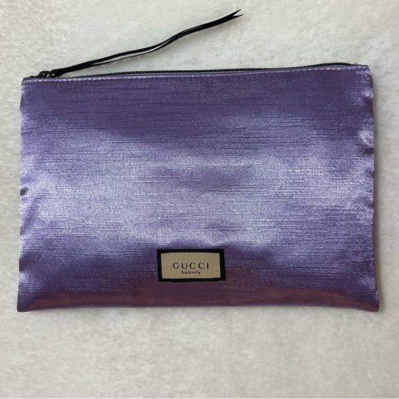 NWT๐๐๐GUCCI BEAUTY ZIP POUCH PURPLE GWP๐๐๐๐ - Picture 3 of 7